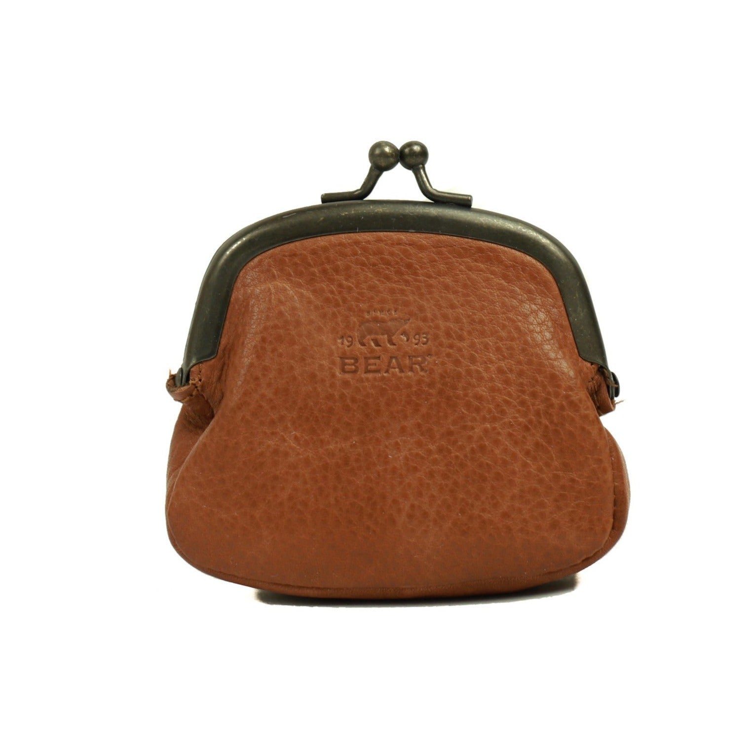 Beugelportemonneetje 'Lily' cognac Cognac