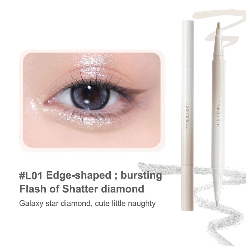 Judydoll - Tweekoppige eyeliner - 3 kleuren