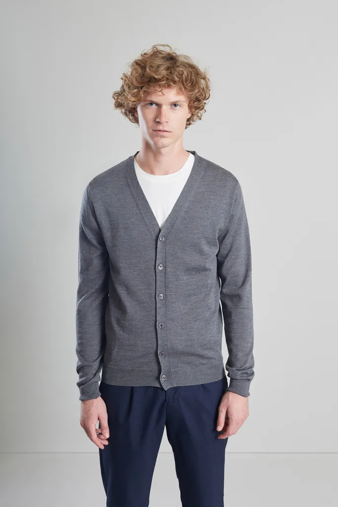 Cardigan Boutonné Mérinos L'Exception Paris