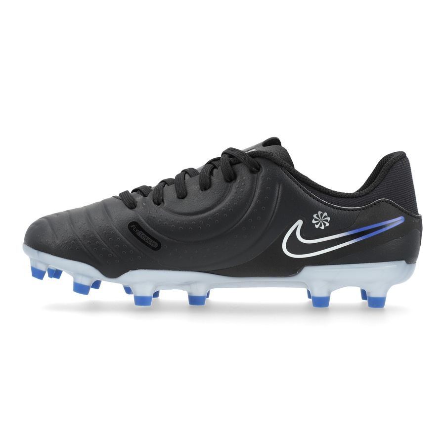 Nike Tiempo Legend 10 Academy MG Shadow - Noir/Chrome/Bleu Enfant