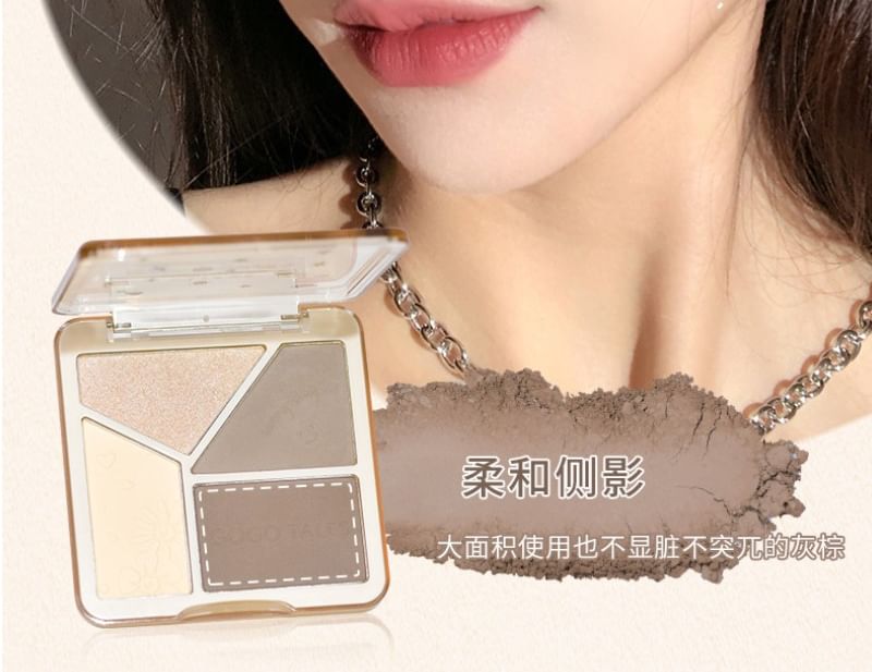 GOGO TALES - Highlight Contouring Palette - 3 kleuren