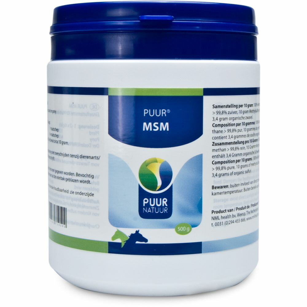 PUUR MSM Paard - Pony500 gr