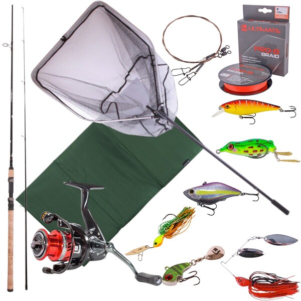 Kit complet Carnassier Ultimate Predator Allround 2.40 m (10-30g)