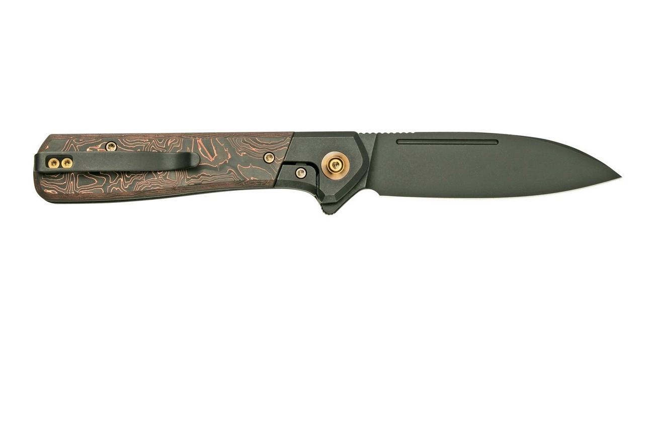 WE Knife Soothsayer WE20050-2 Grey Titanium/Carbonfiber, zakmes