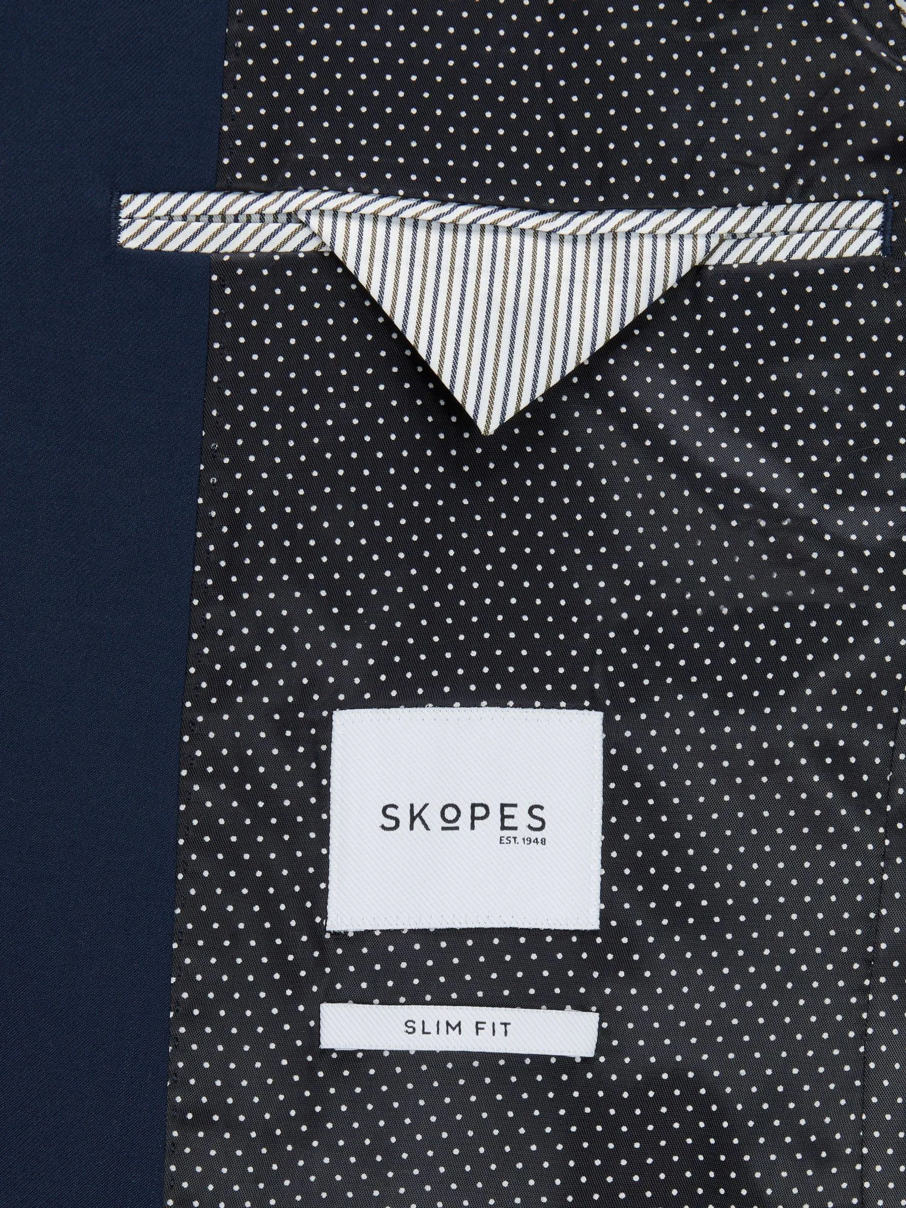 Blauw - Skopes Slim fit Milan Pak Jack