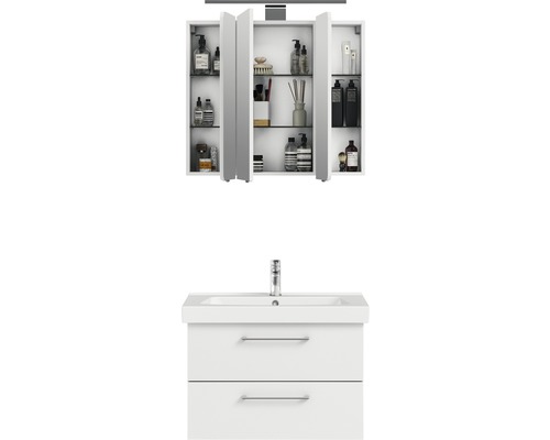 badkamermeubelset pelipal Sunline 105-76 wit hoogglans