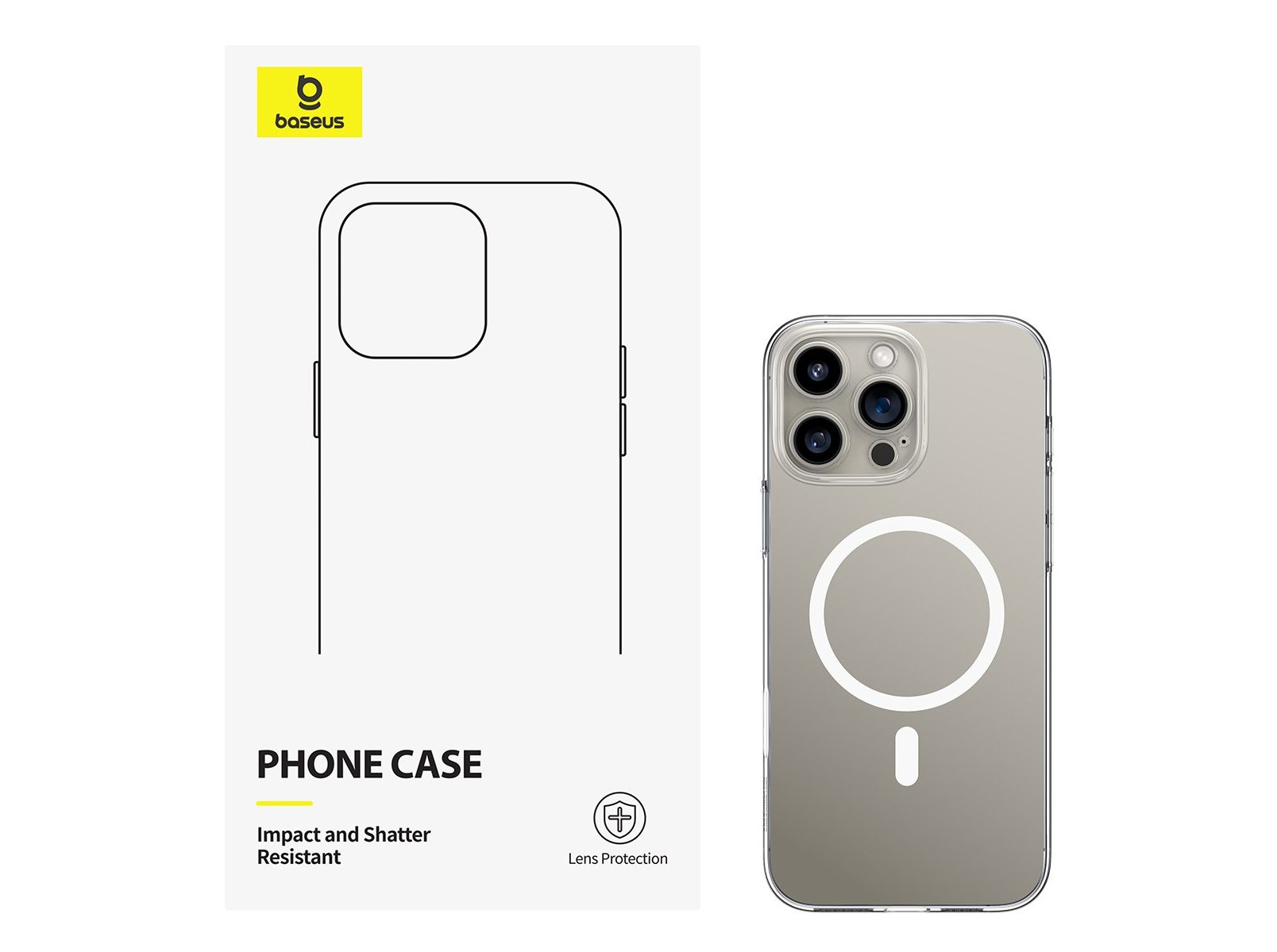 KIT ACESSORIOS BASEUS PARA IPHONE 16 PRO