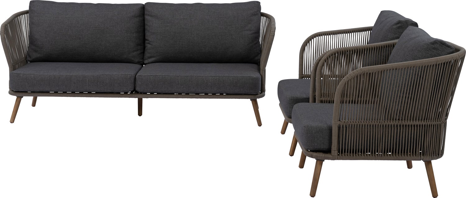Intratuin 4-zits loungeset Femke taupe