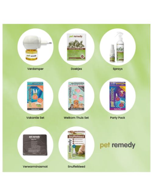 Pet Remedy Navullingen - Anti stressmiddel - 2x 40 ml