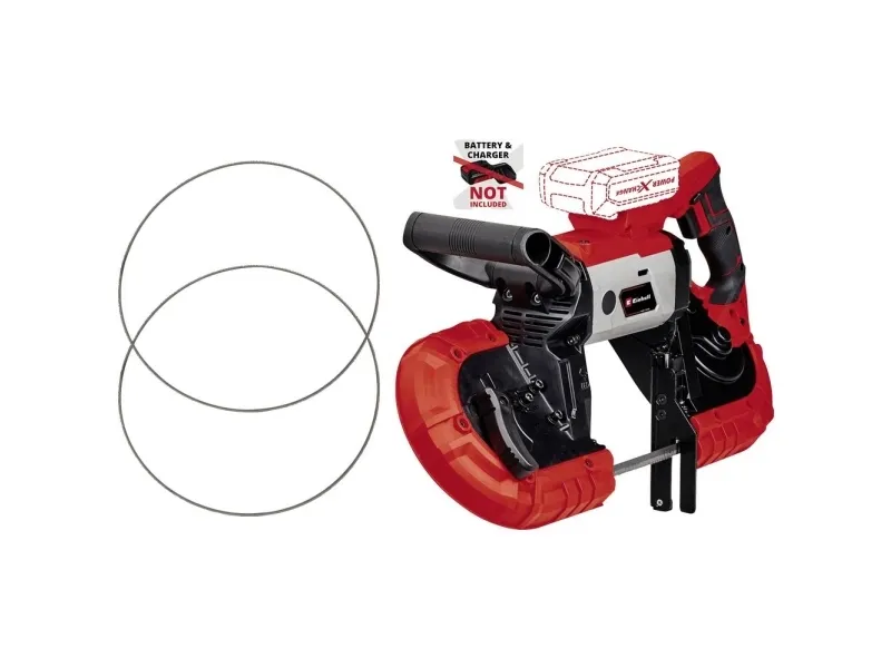 Einhell TE-MB 18/127 Li-Solo, Vandret båndsav, 11,5 cm, 12,7 cm, 45 m/min, 120 m/min, 5,5 kg - SOLO