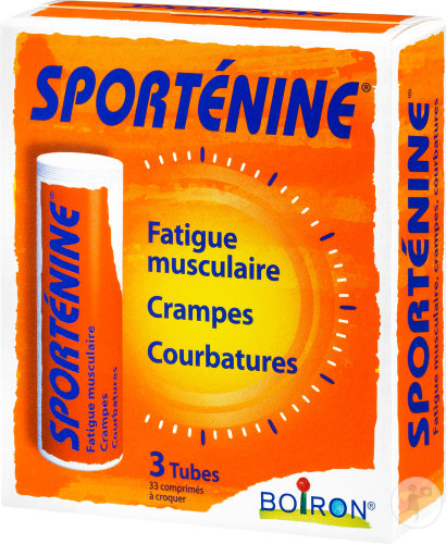 Boiron Sporténine Fatigue Musculaire/Crampes/Courbatures 33 Comprimés À Croquer