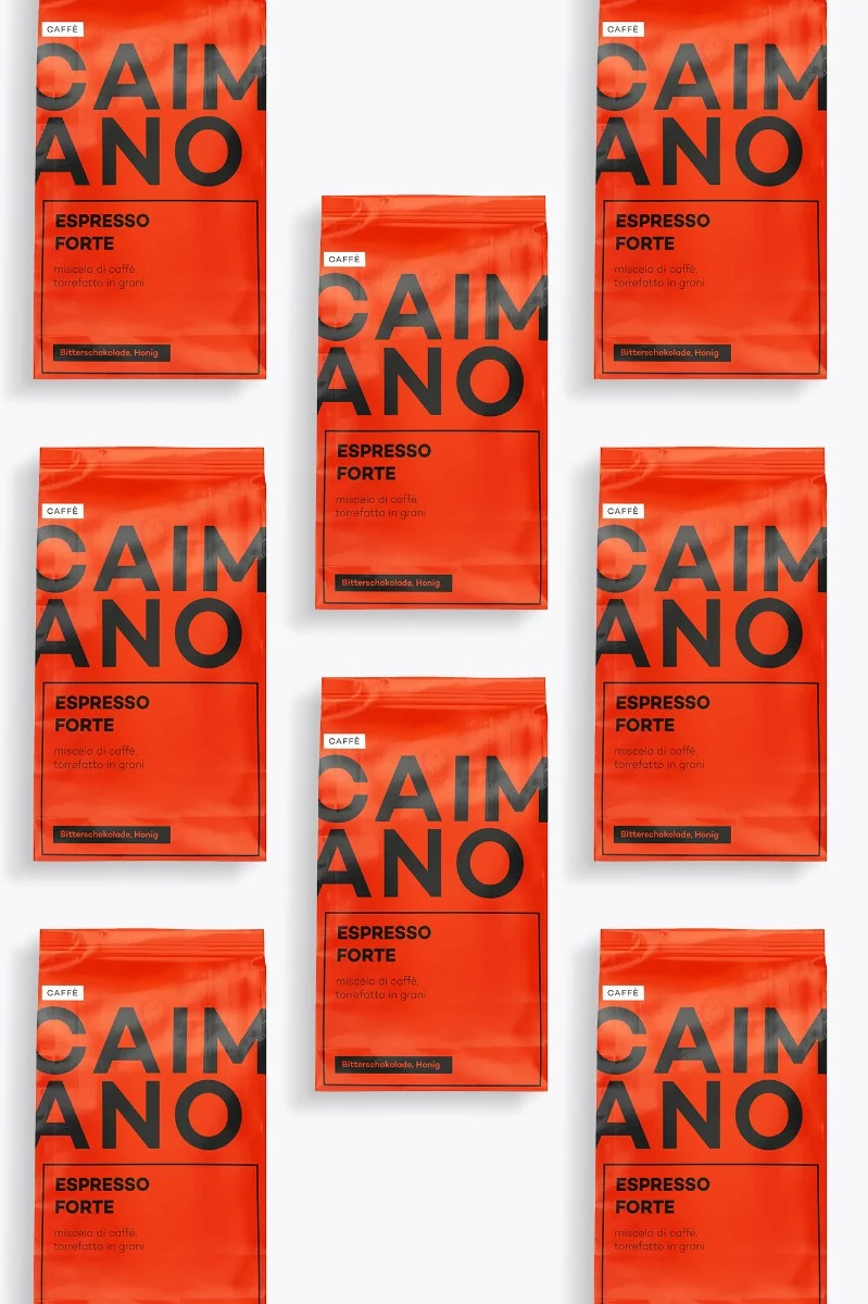 Caffè Caimano Espresso Forte Vorteilspaket 8kg