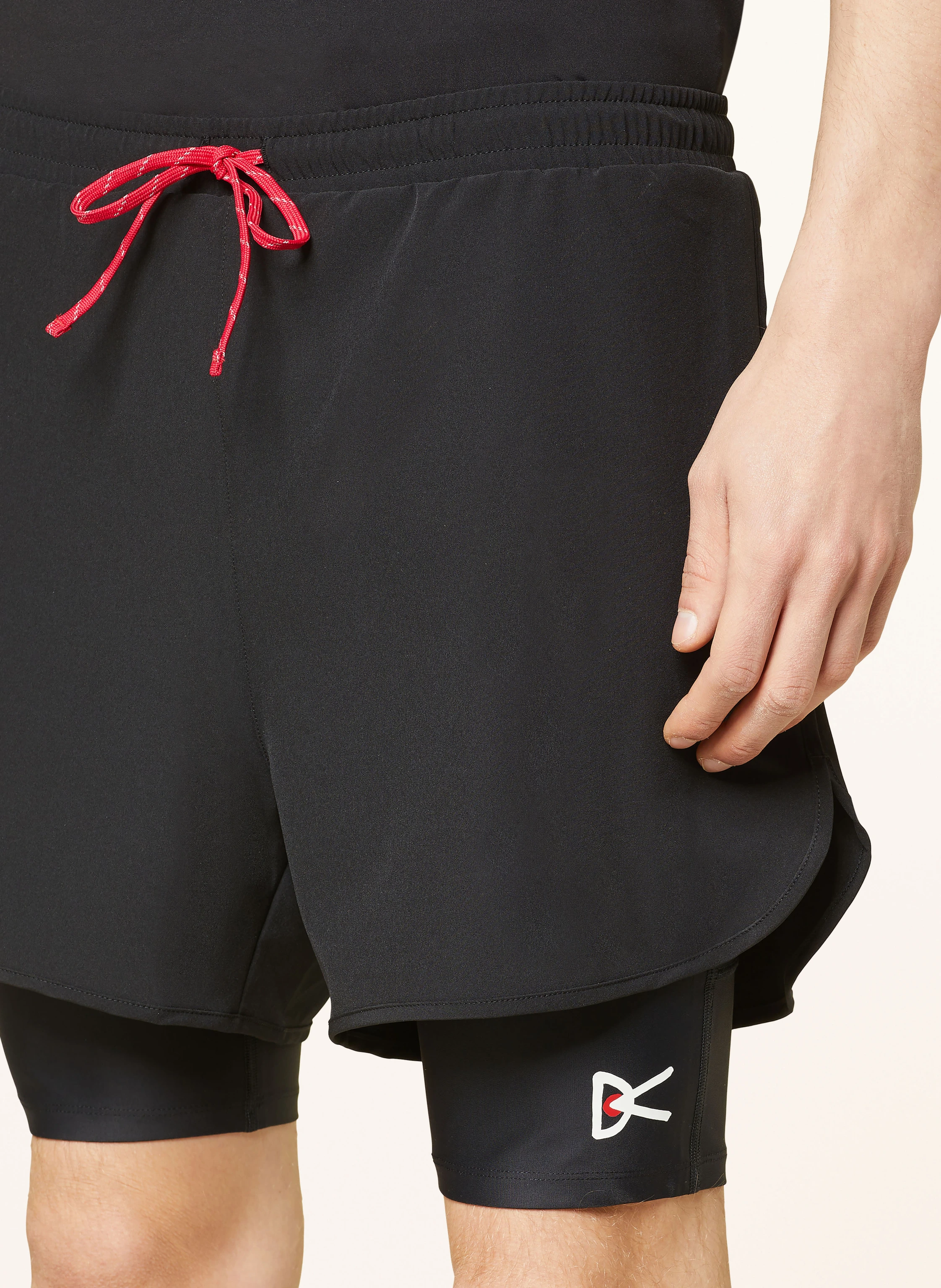 District Vision 2-in-1-Laufshorts