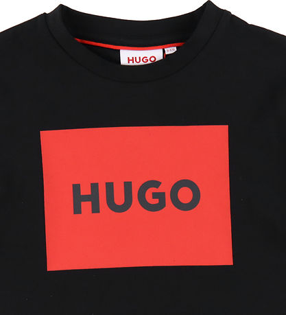 HUGO T-Shirt - Schwarz/Rot