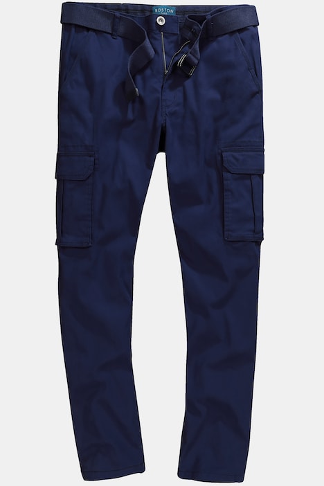 Boston Park Cargohose, mit Gürtel, bis Gr.  74/35