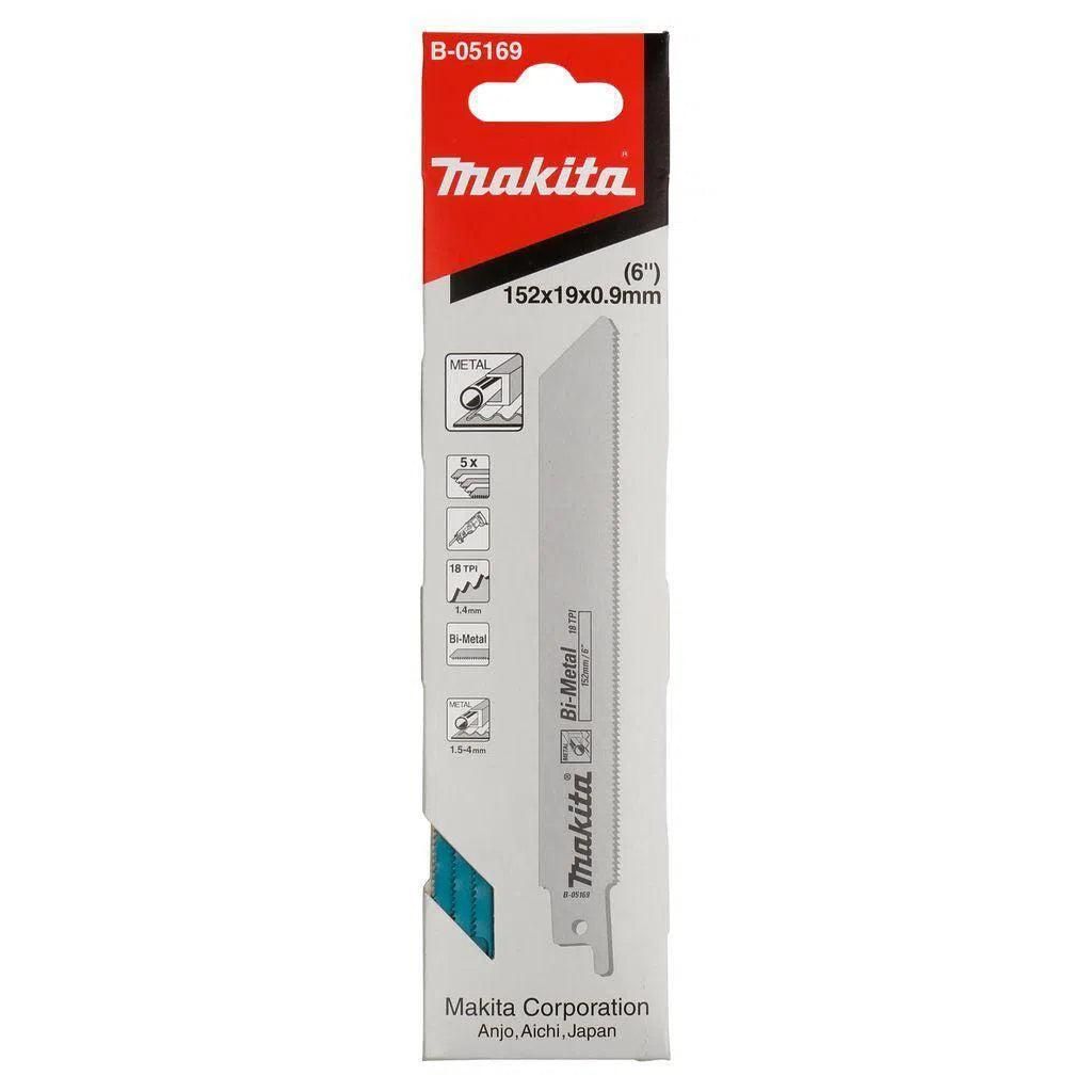 Makita B-05169 Reciprozaagblad Staal 132mm S922EF VE=5