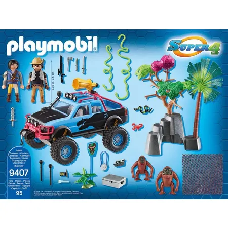PLAYMOBIL® 9407 Monster Truck mit Alex und Rock Brock