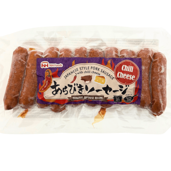 NH Japanse stijl varkensworst chili kaas smaak 185g