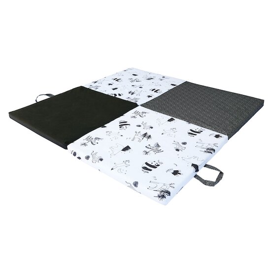 Tapis de motricité   Noir & Blanc        de               Candide
