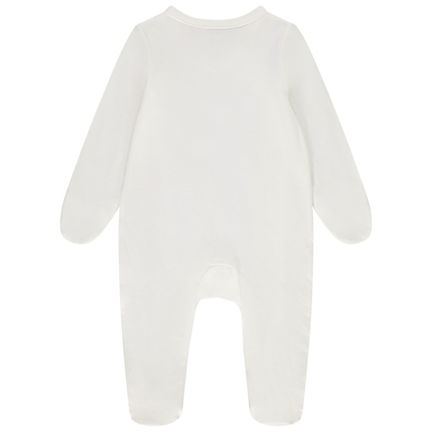 Dors-bien en coton print plumes pour bébé