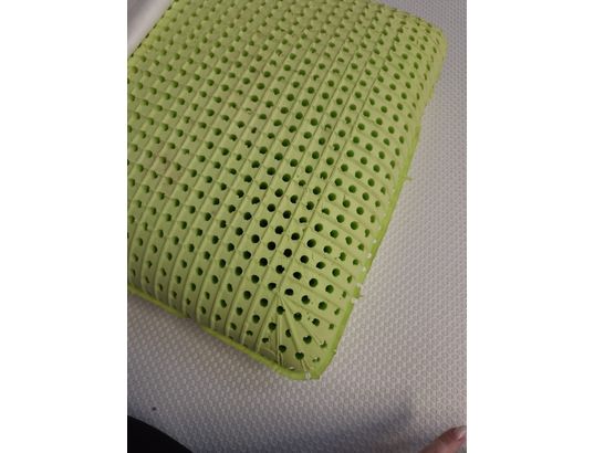 H&H - Oreiller rectangle Aura 70 x 40 cm, Mousse visco, Moelleux