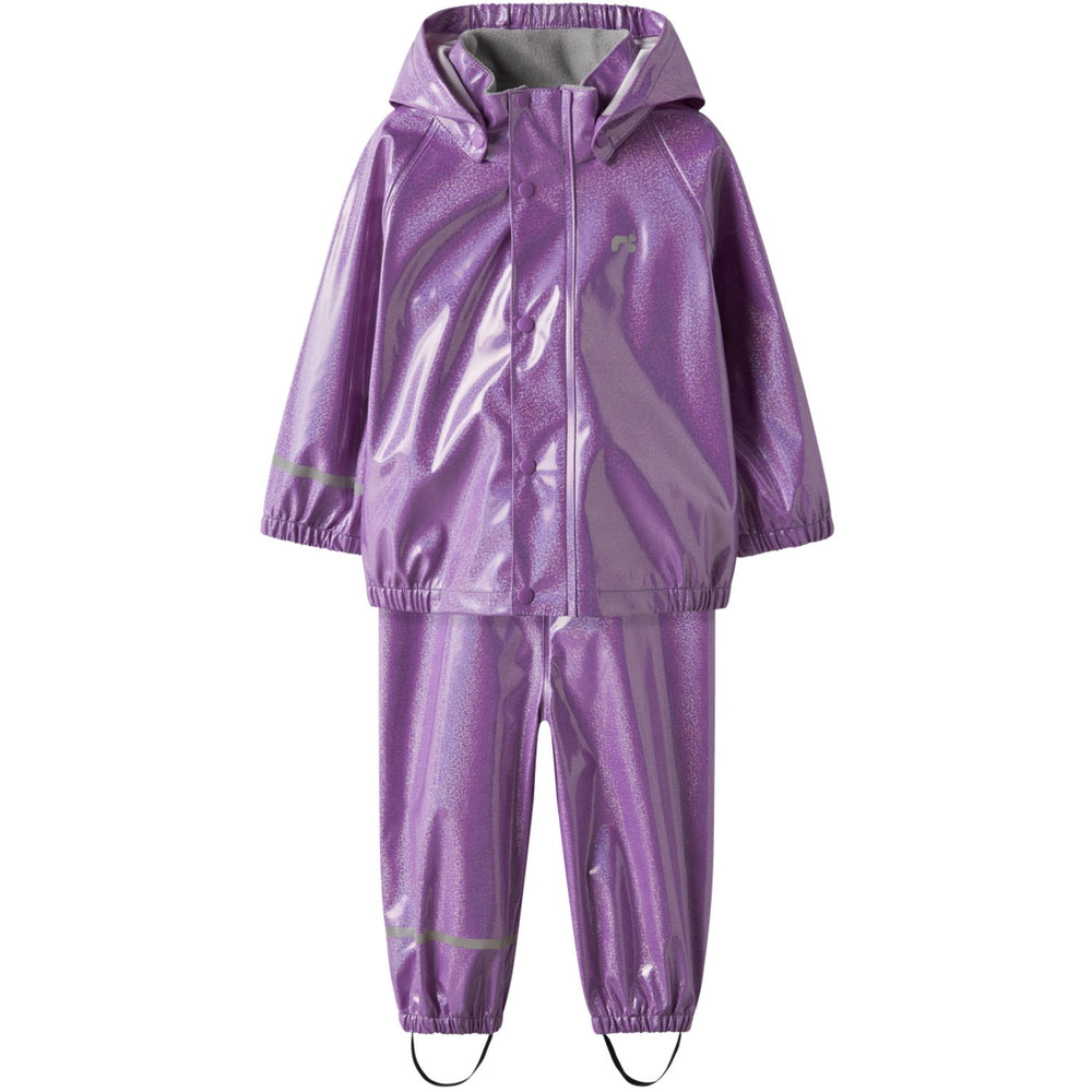 Køb Name It Iris Orchid Nmfdry10 Rain Sæt Glitter Fo