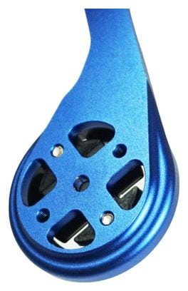 Support de compteur GPS Nova Ride Aluminium Performance pour Garmin  Wahoo  Bryton et Hammerhead Bleu