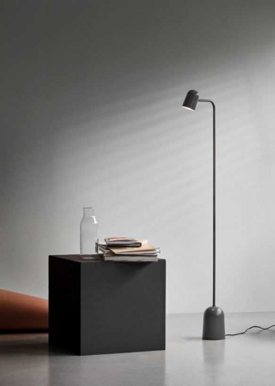 Northern Buddy vloerlamp donkergrijs