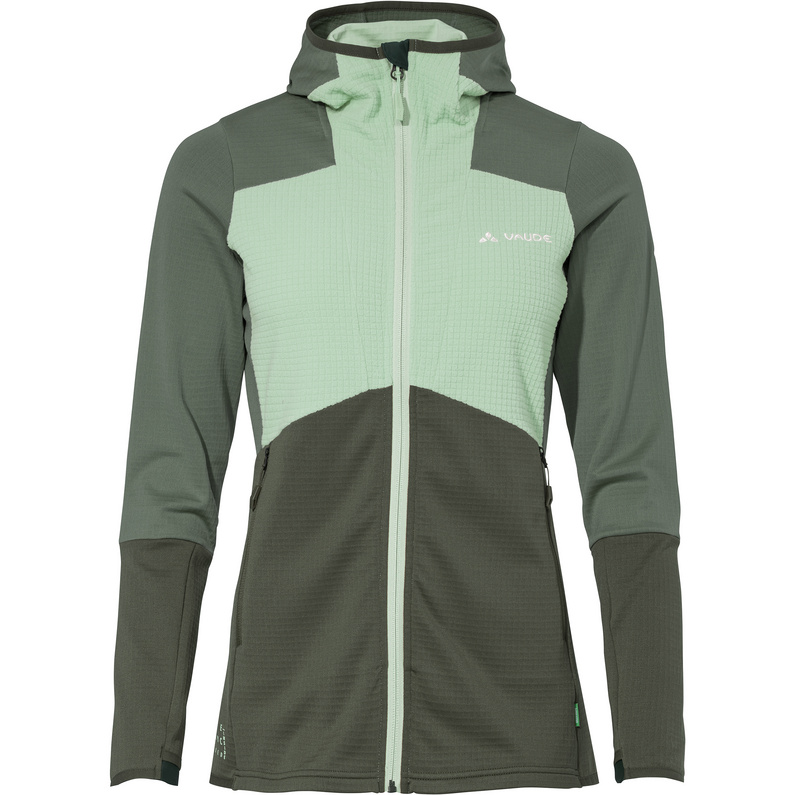 Vaude Damen Monviso Hoodie Grid Fleece Jacke