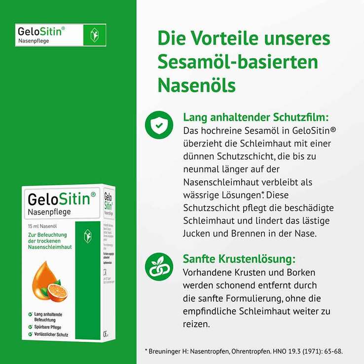 GeloSitin® Nasenpflege Spray, 15 ml
