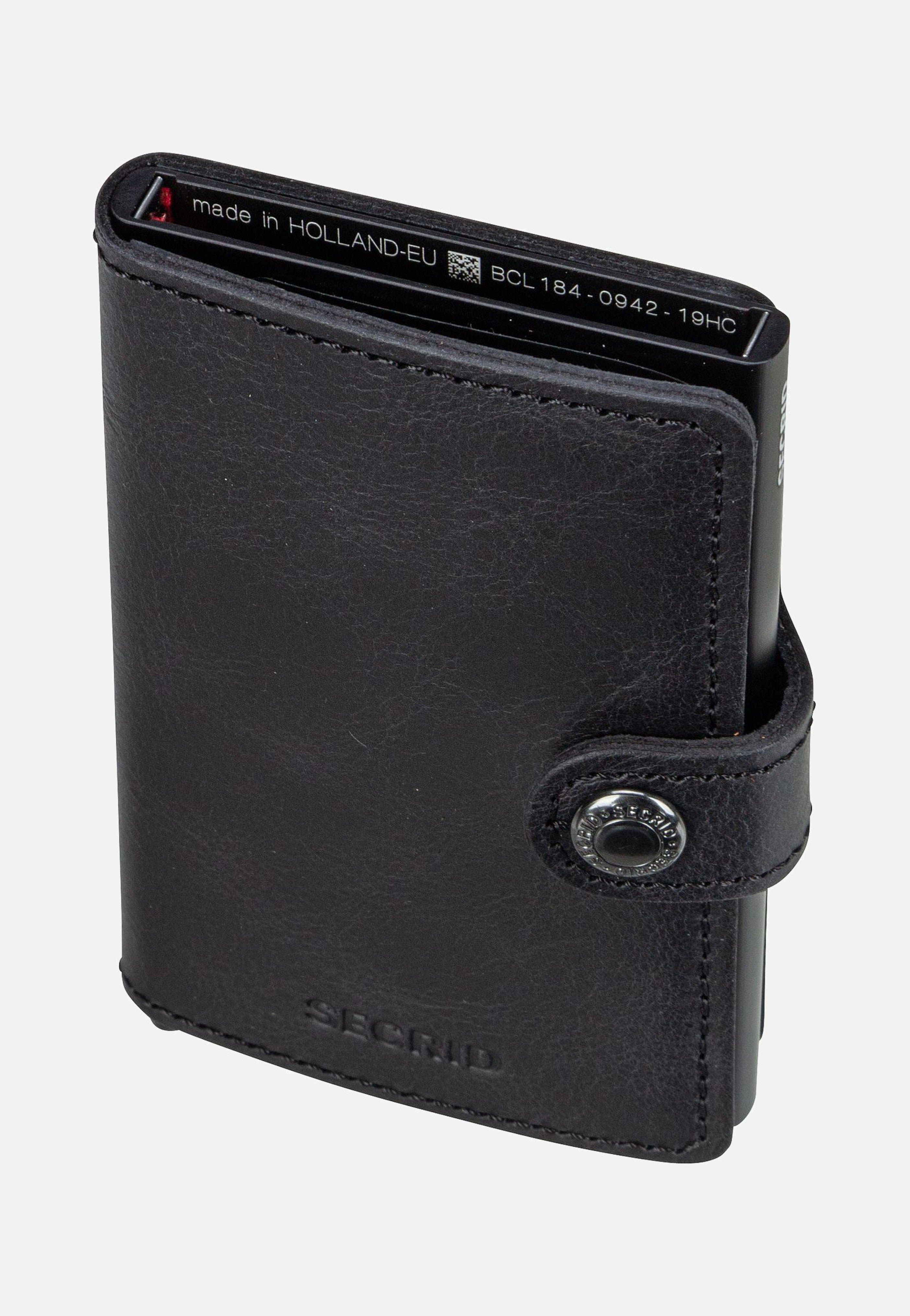Miniwallet Vintage Black - Portemonnaie