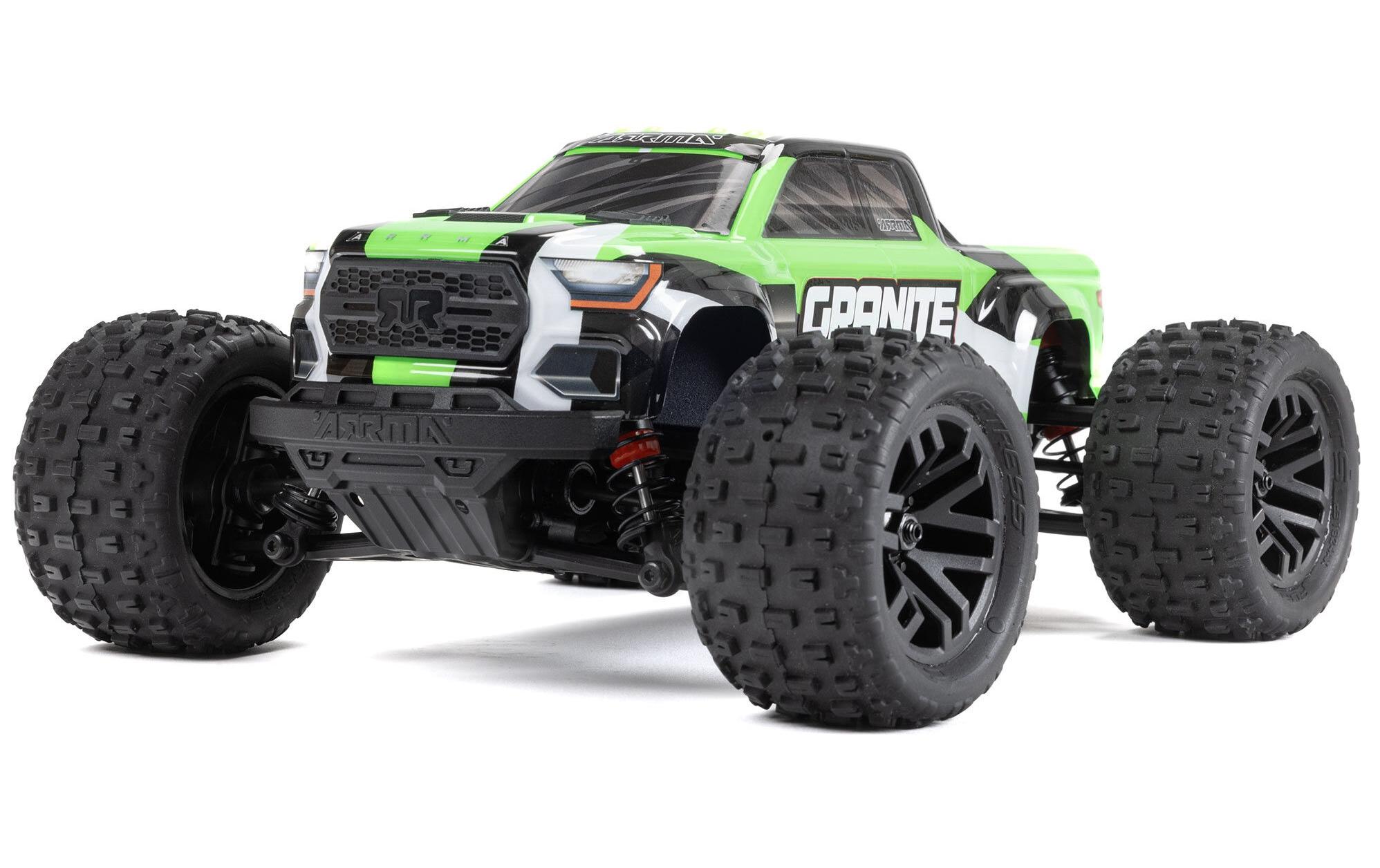 Monster Truck Granite Grom Mega 380 Grün, RTR, 1:18<br>Robuster 4wd mini Monstertruck mit Spektrum Technik