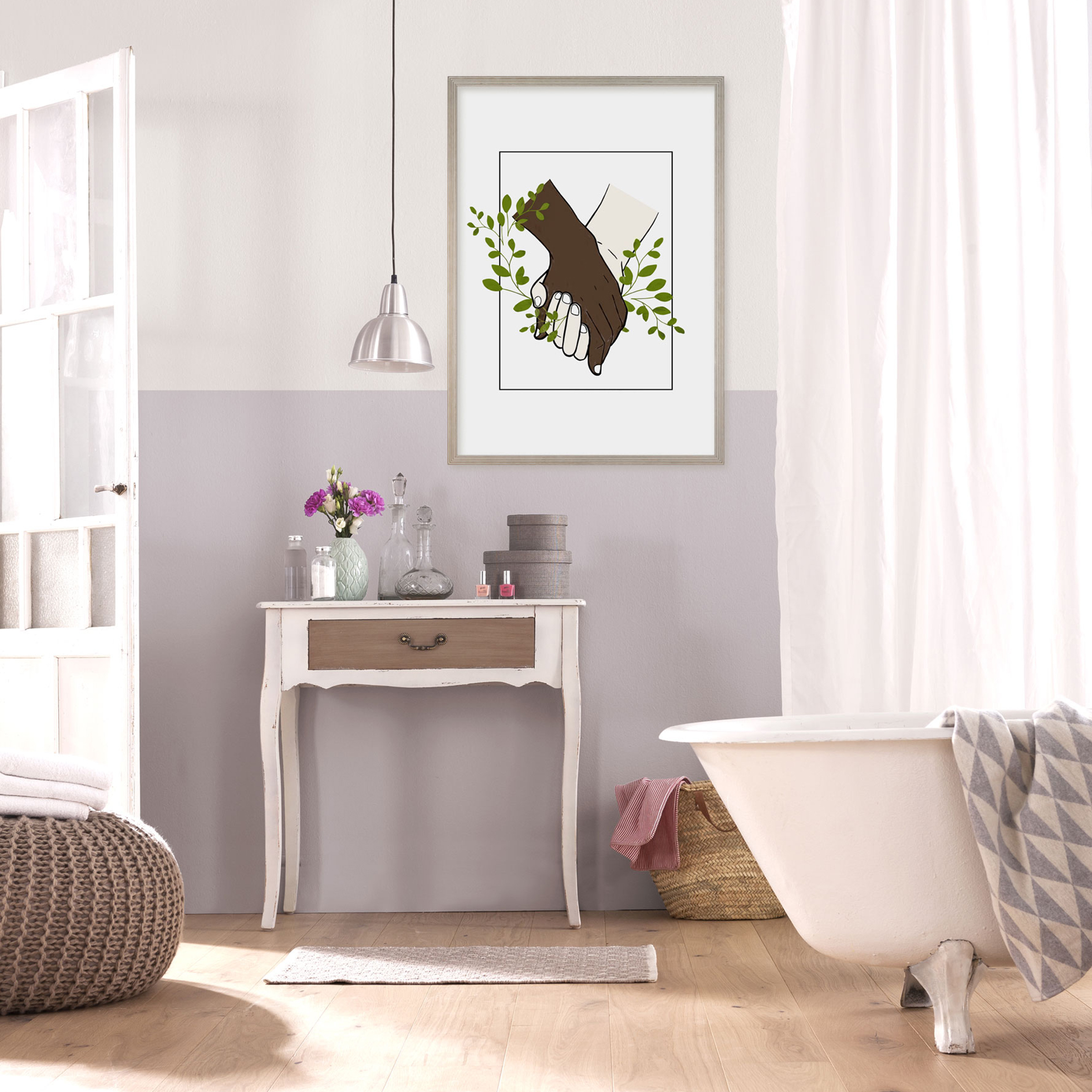 Wandbild LOVING PEOPLE - 50x70 cm