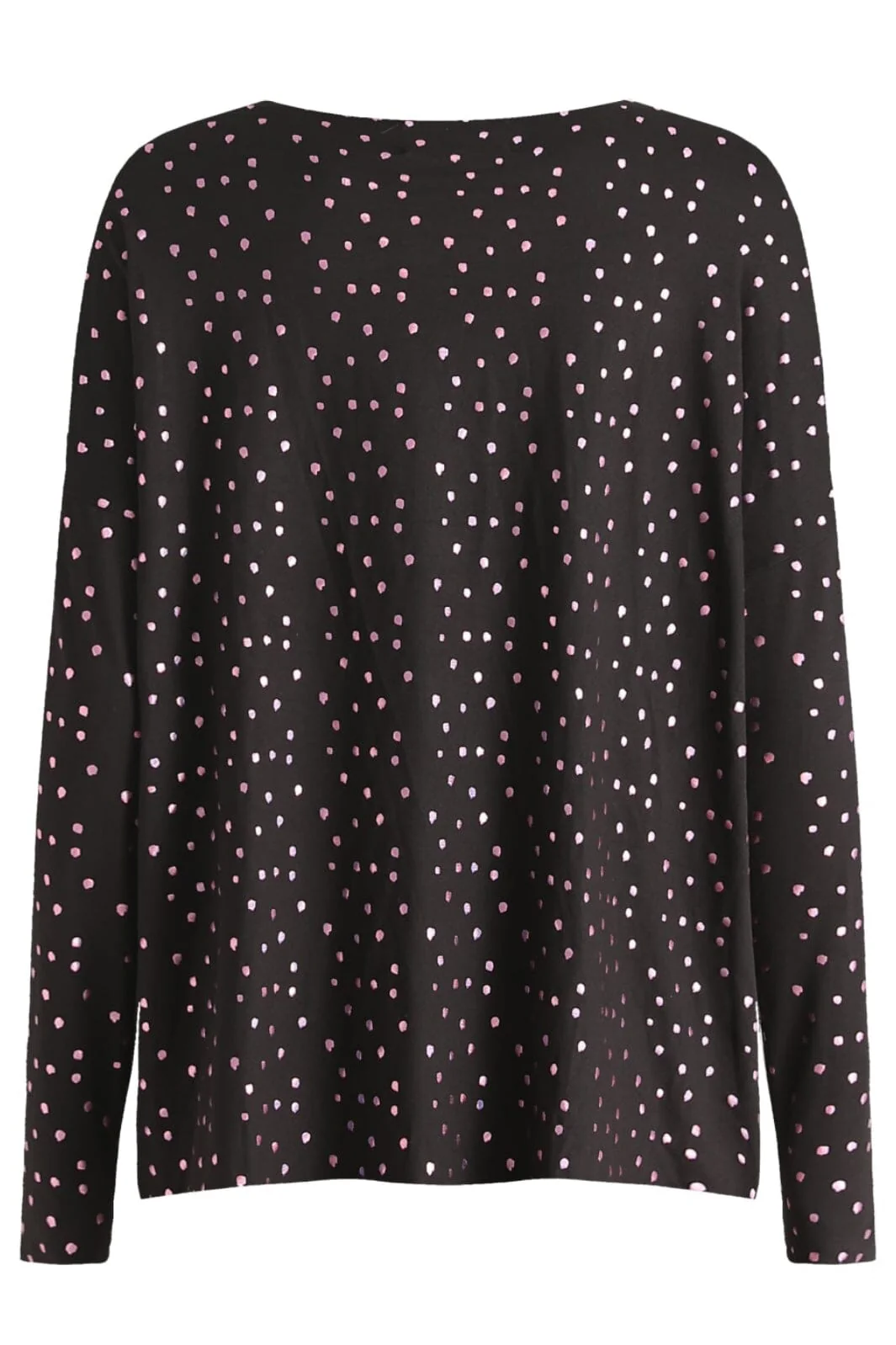 Liberte Alma-Ls-Top black pink holographic dot