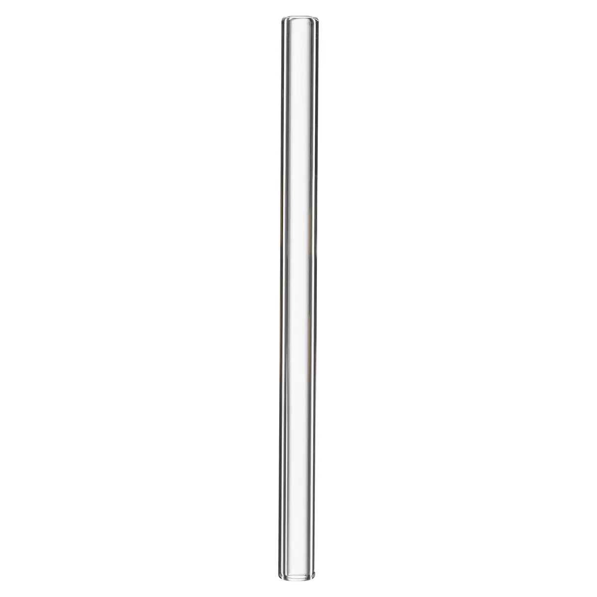 Trinkhalm Glas 6er Set kurz Transparent