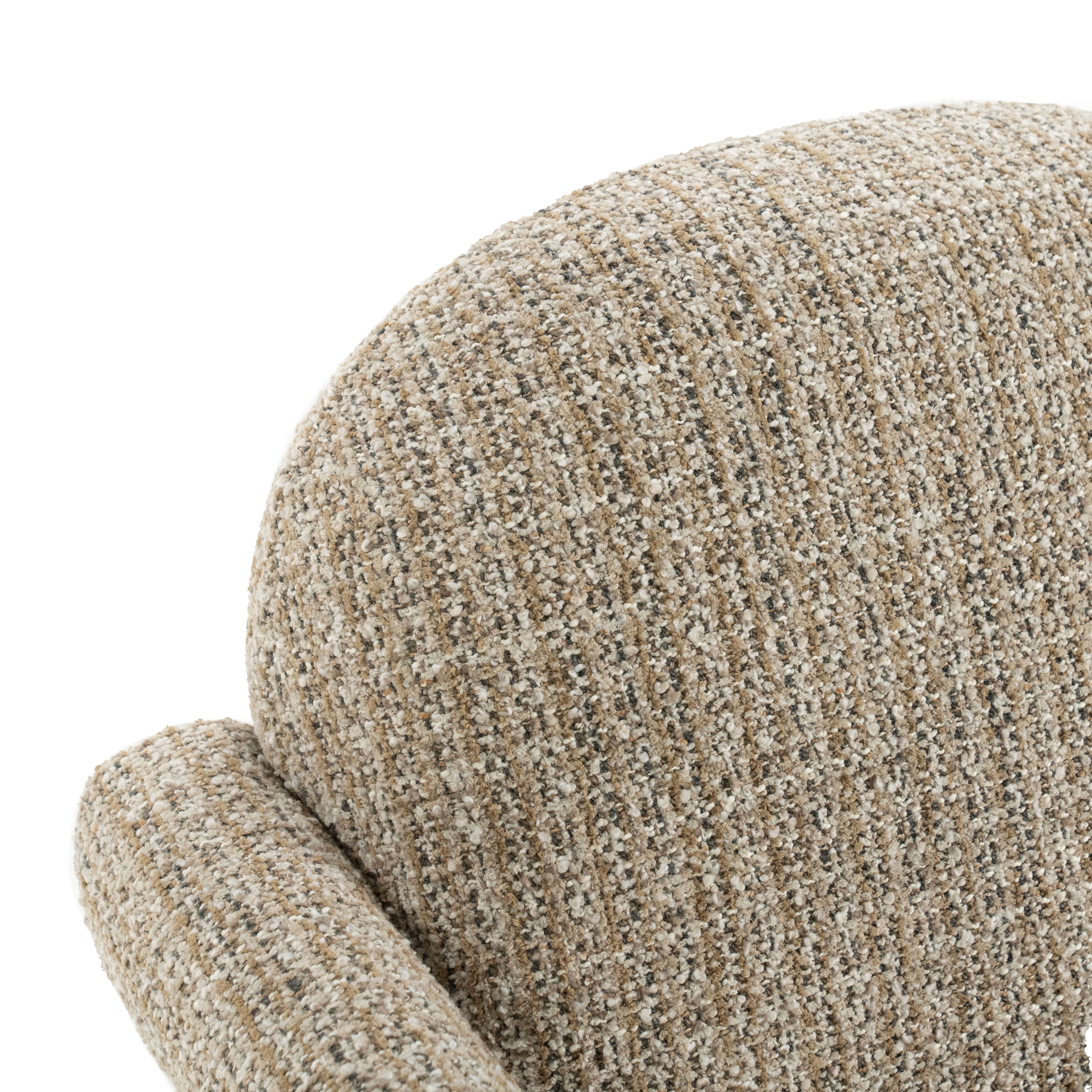 Fauteuil 96315 taupe Monica B87 x D94 x H78 cm