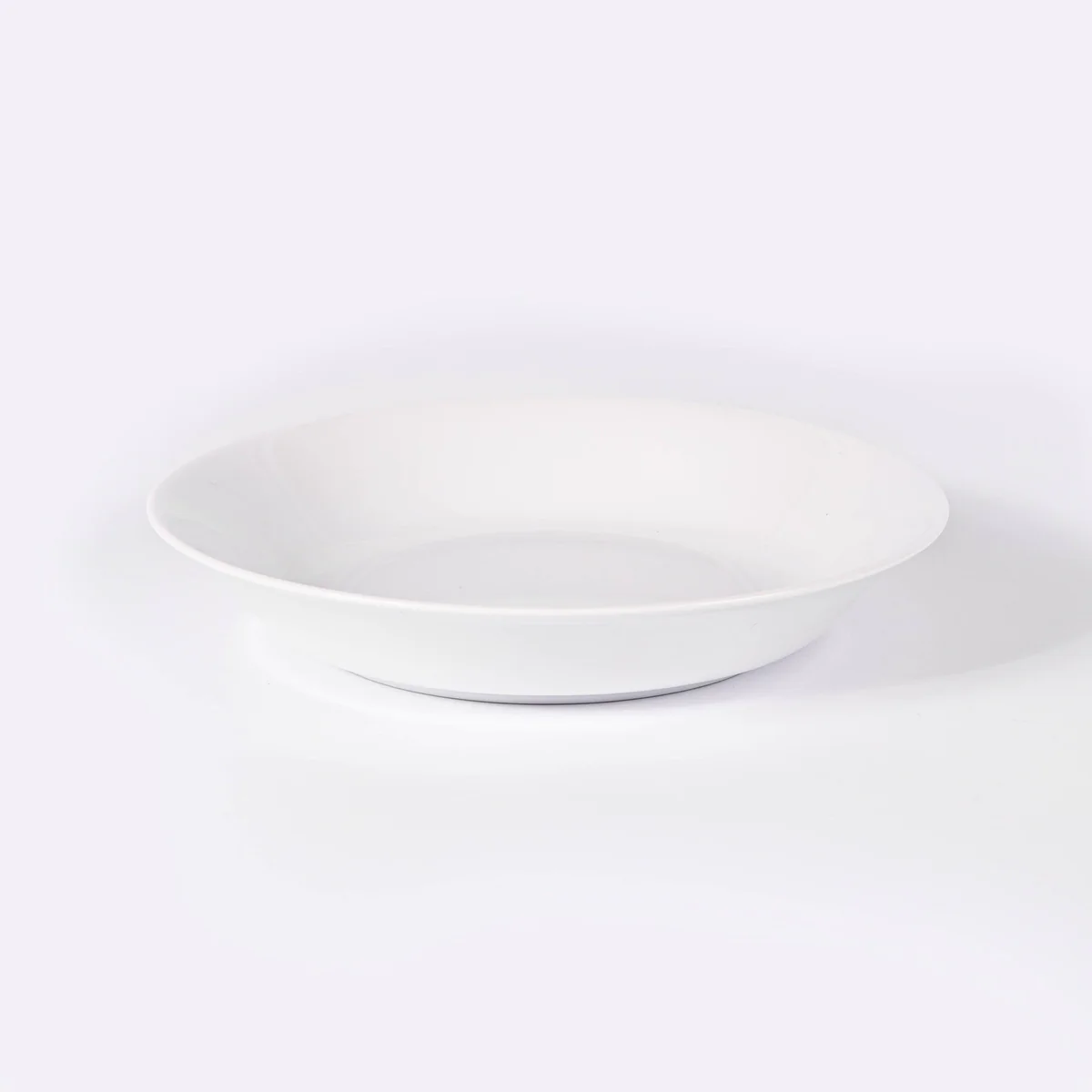 Assiette creuse ronde 19 cm blanche OGRE La Fabrique