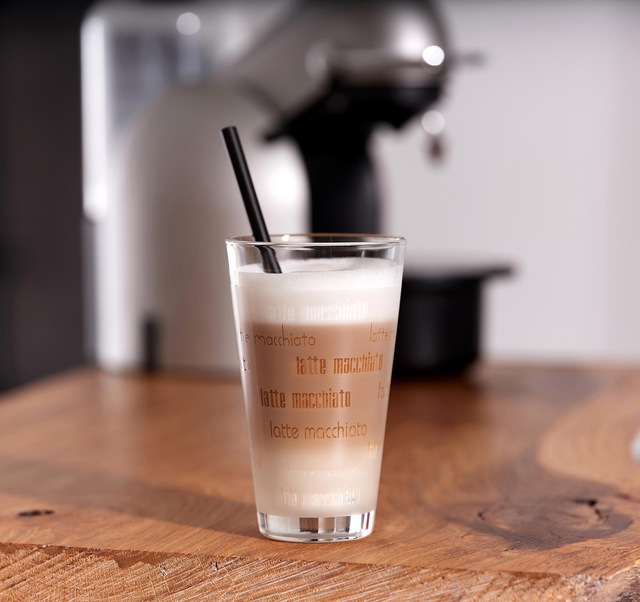 Ritzenhoff & Breker Latte-Macchiato-Glas »Chicco« Schrift-Dekor, 4-teilig