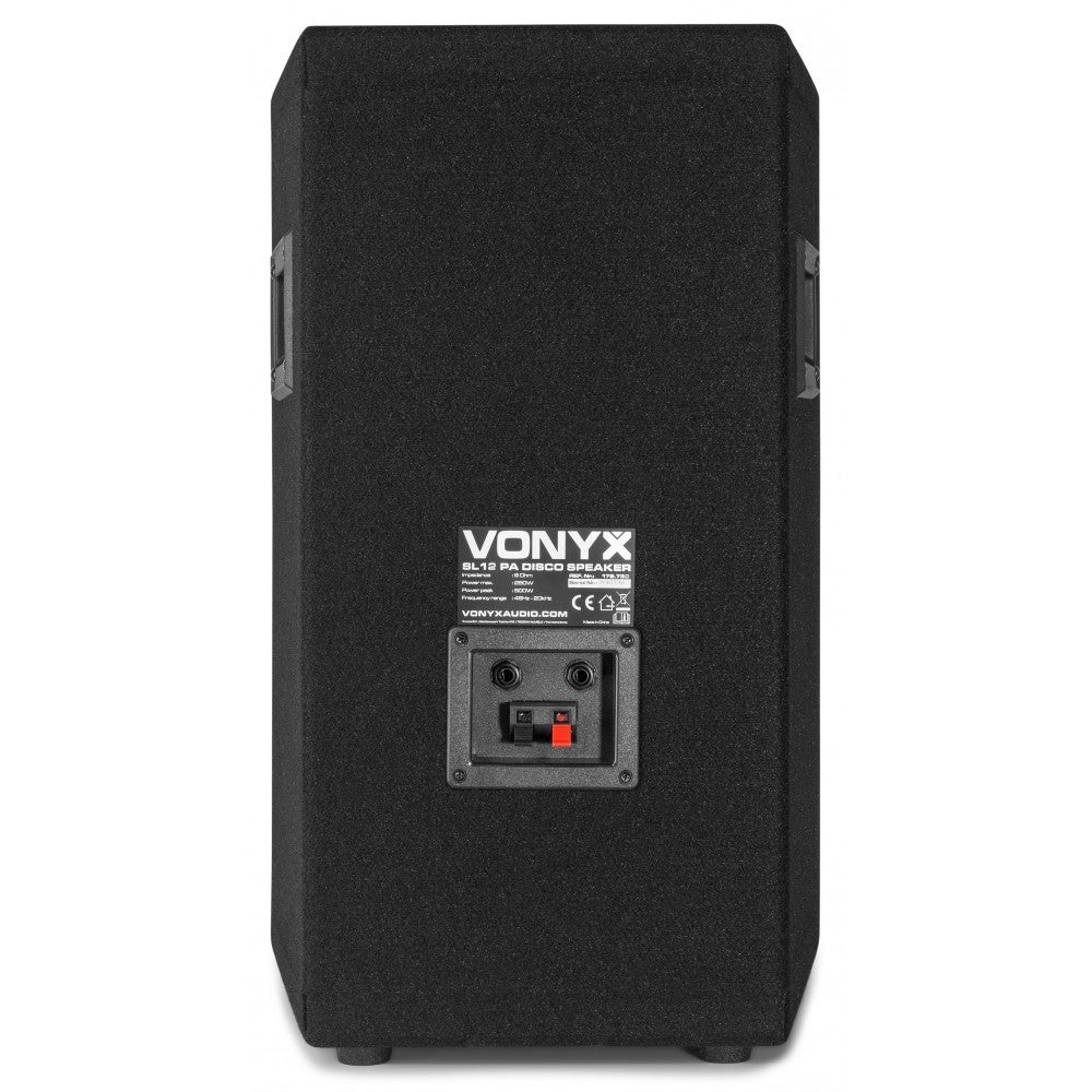 Vonyx SL12 Disco passieve 12 inch luidspreker