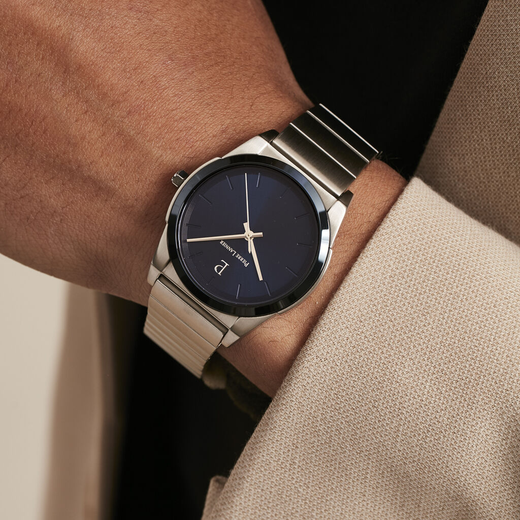 Montre Pierre Lannier Candide Bleu