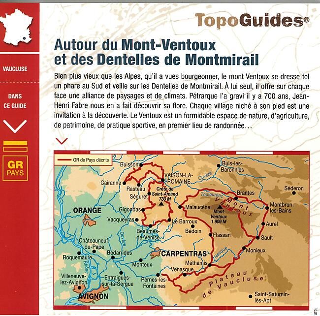 FFRP - 8400 AUTOUR DU MONT VENTOUX FFRP