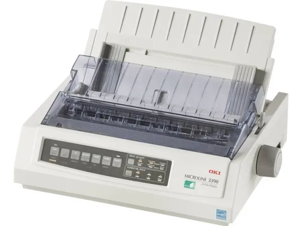 OKI Microline 3390eco - Printer - S/H - dot-matrix - A4 - 360 dpi - 24 pin - op til 390 tegn/sek. - parallel, USB