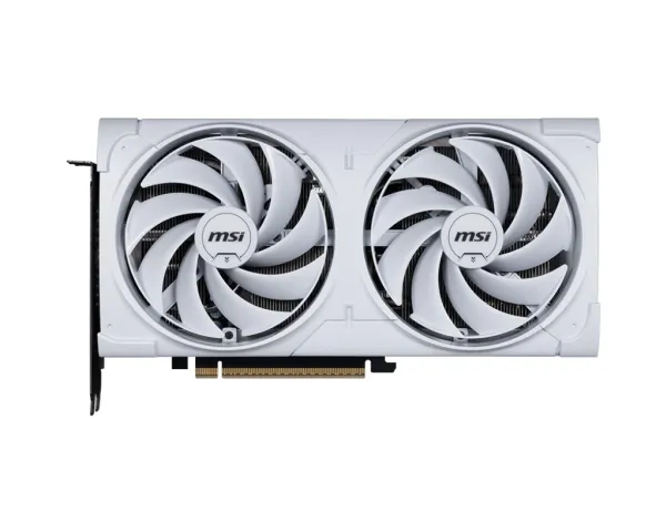 MSI GeForce RTX 5070 12G VENTUS 2X OC - Grafikkort - GeForce RTX 5070 - 12 GB GDDR7 - PCI Express 5.0 - 3 x DisplayPort, HDMI - hvid