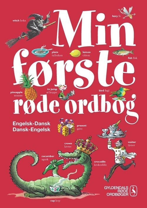 Min Første Røde Ordbog - Engelsk - Dorte Maria Buhl - Bog
