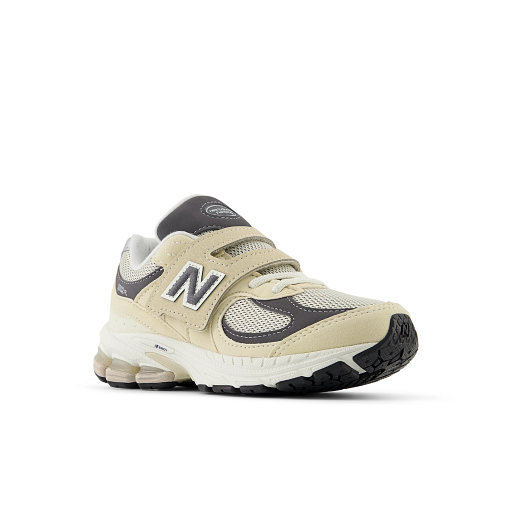 New Balance Kids' 2002 Hook & Loop Sneakers, Sandstone, 34.5