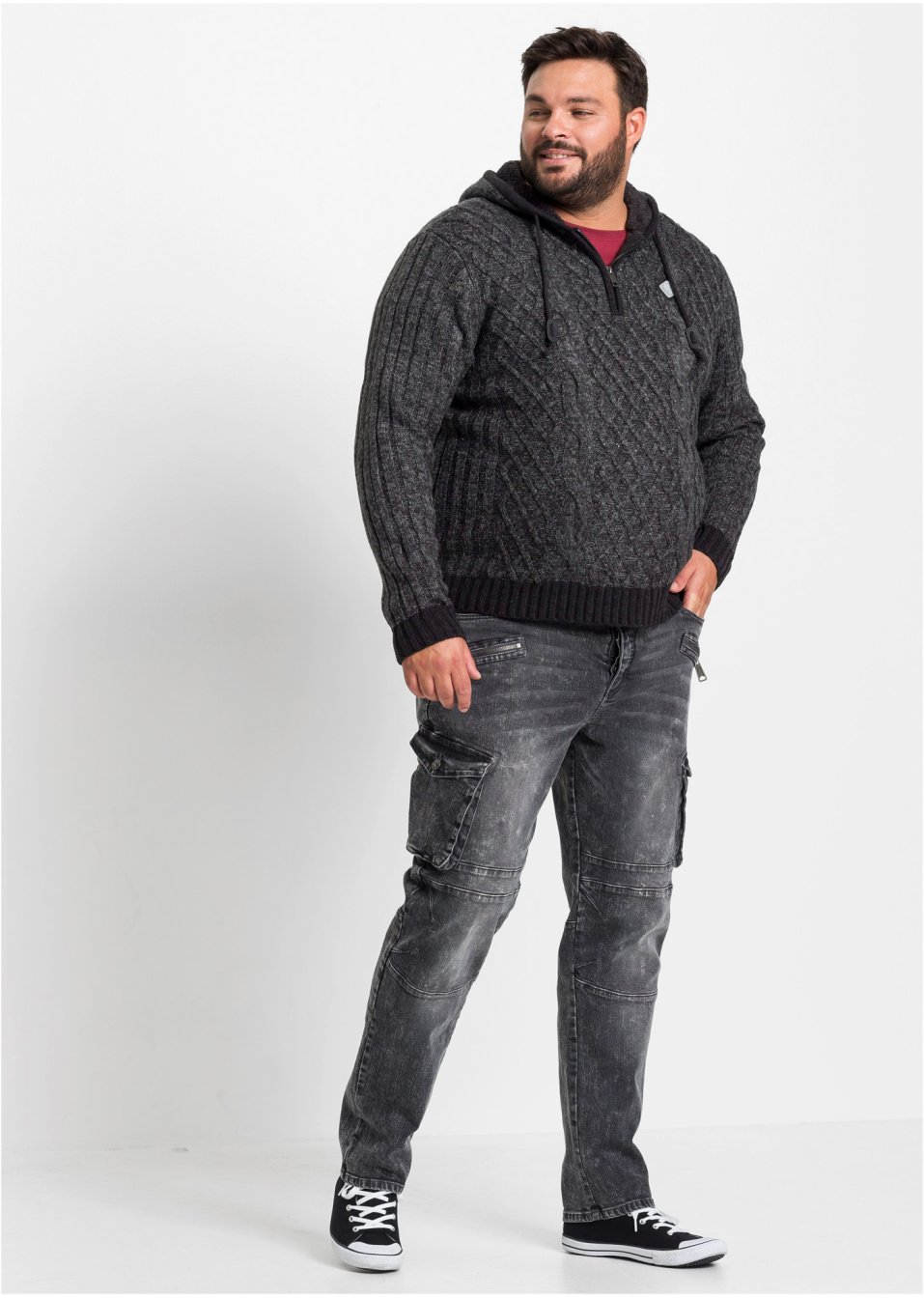 Pull à capuche Slim Fit