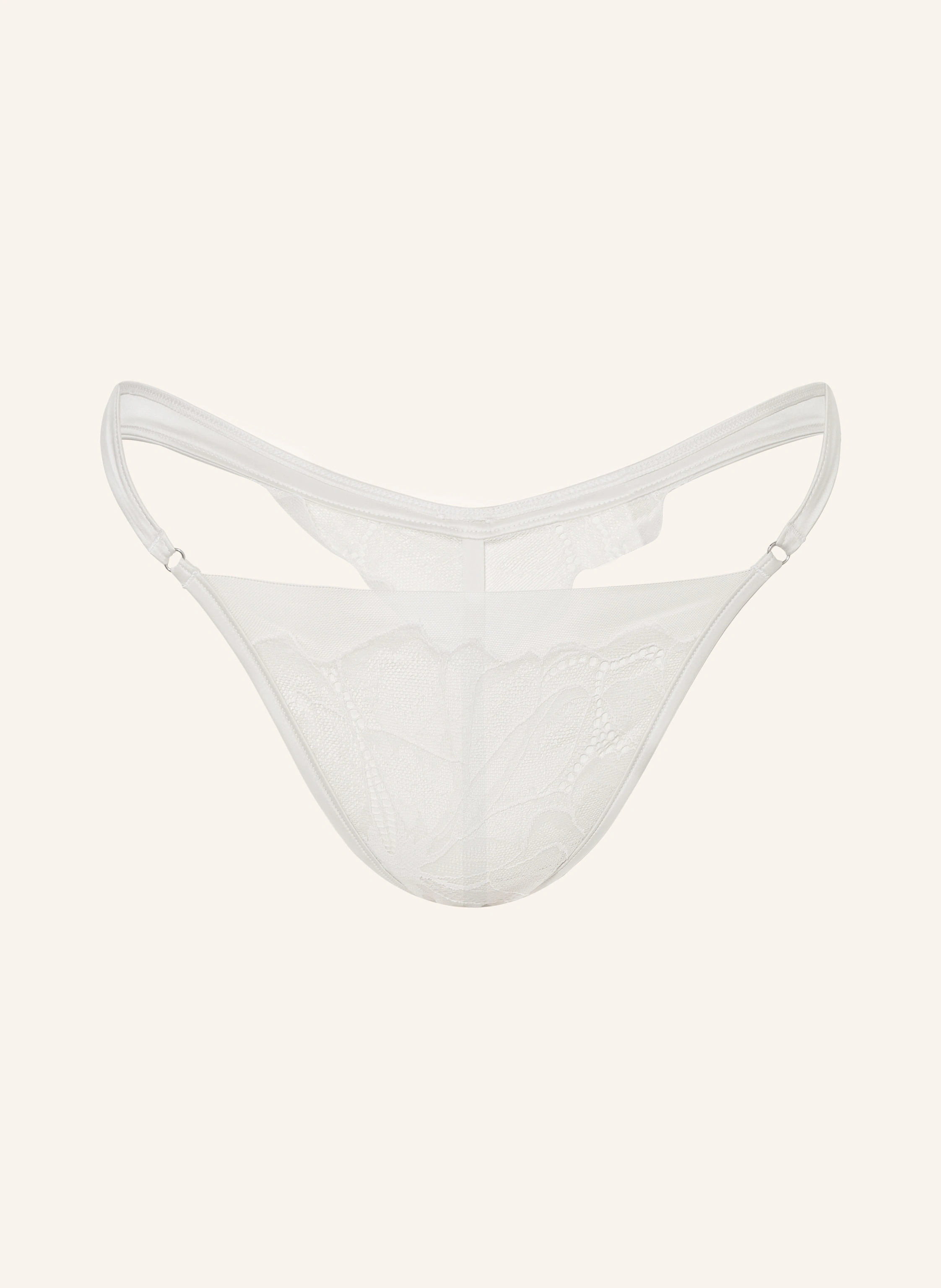 Calvin Klein String CK BLACK FLORAL LACE