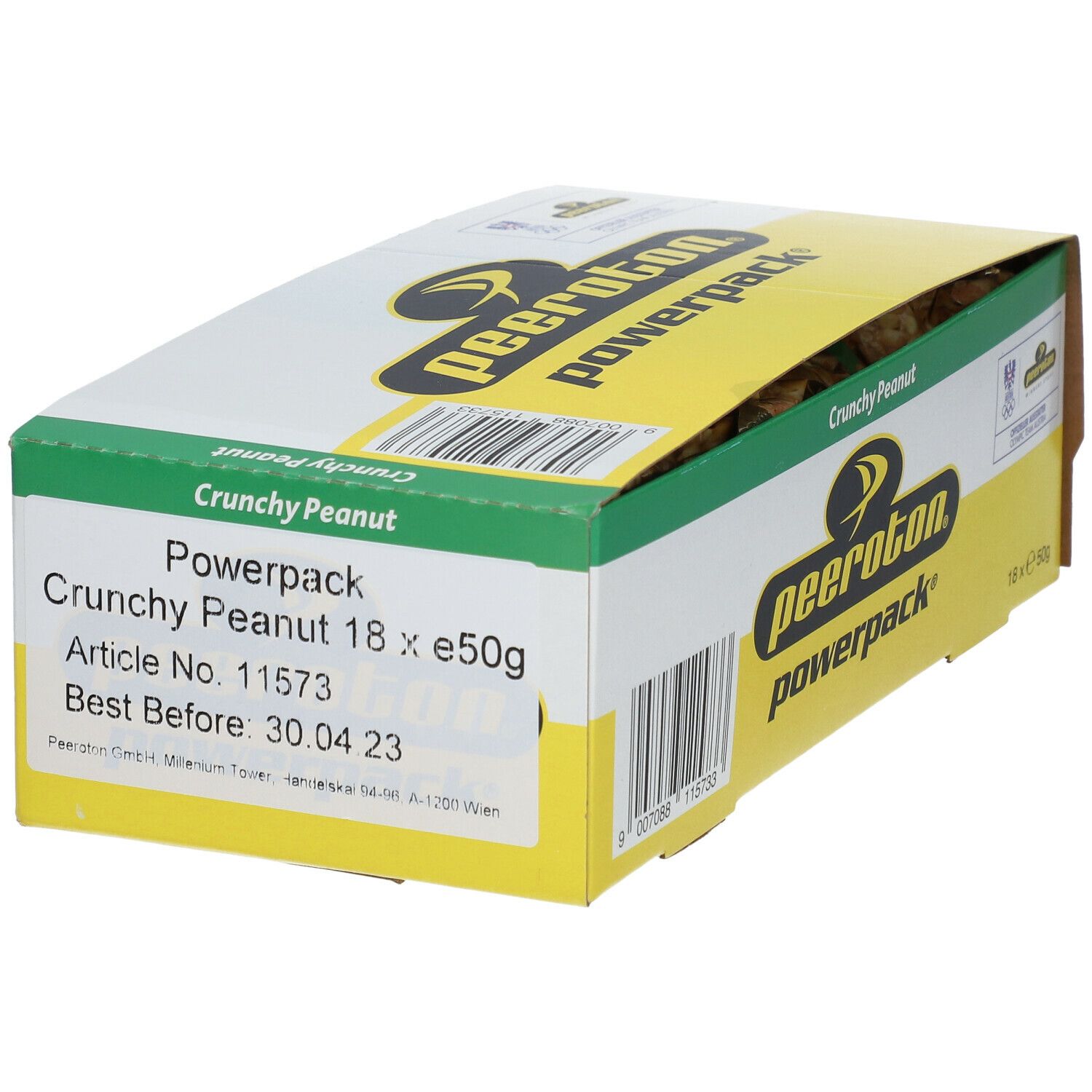 peeroton® Powerpack Riegel Crunchy Peanut