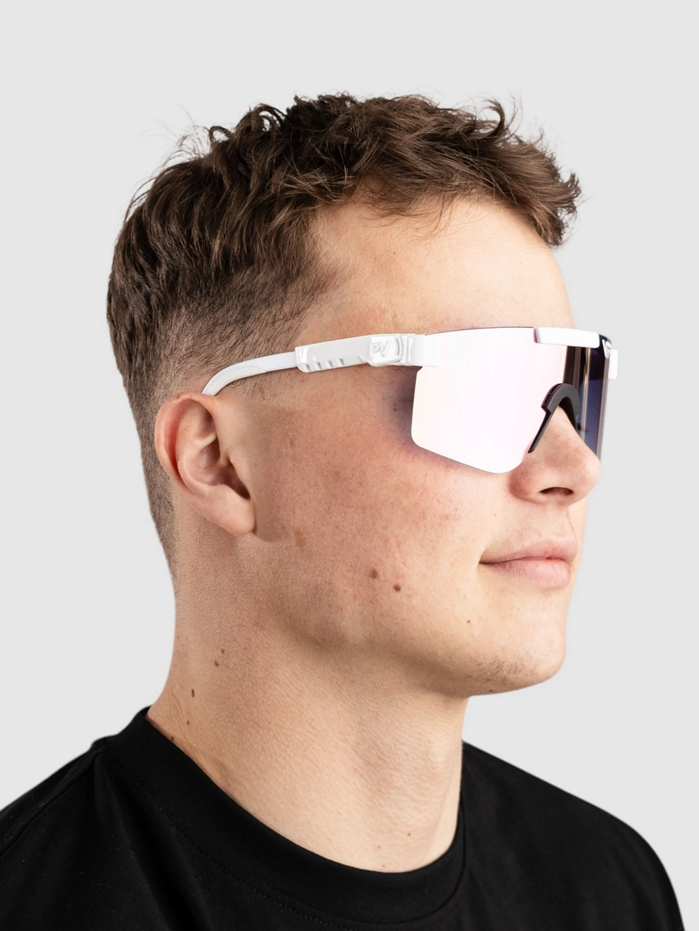 Pit Viper The Originals Miami Nights Sunglasses mirror smoke to clear fad