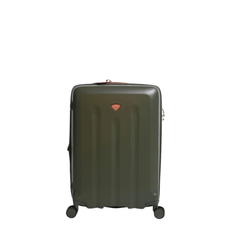 Valise rigide Uppsala Extensible 66 cm Vert Mousse